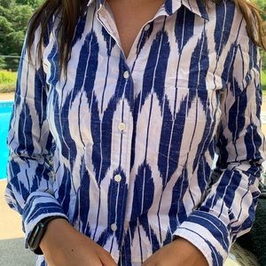 J crew button up